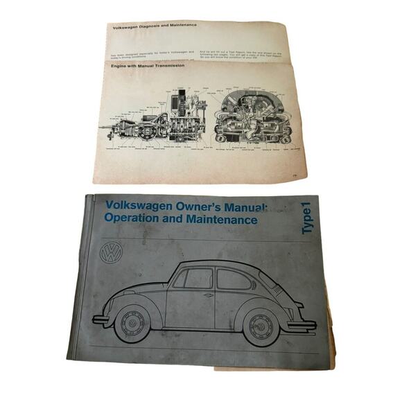 1972 Volkswagen VW Beetle Bug Sedan Convertible Owners Maintenance Manual READ - Picture 4 of 15